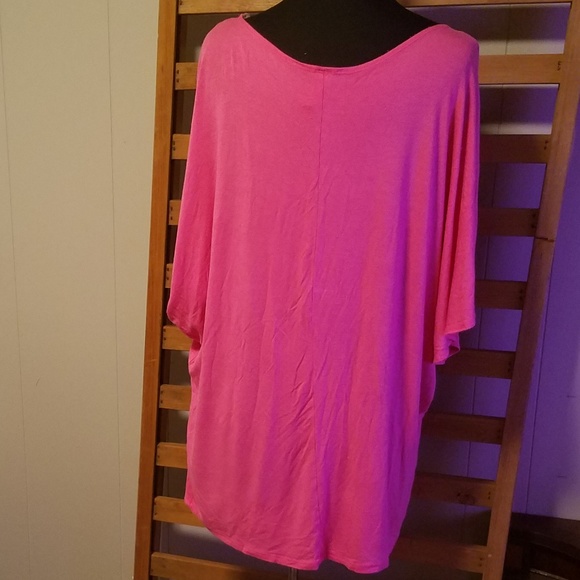 MOA bubblegum pink top - Picture 3 of 4